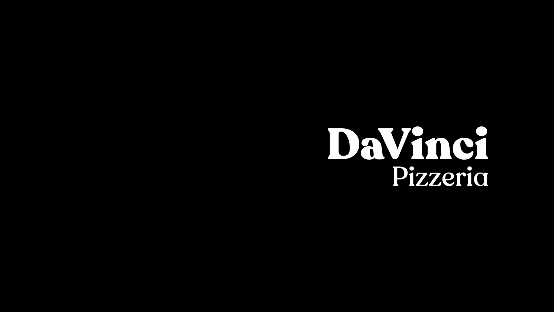 DaVinci Pizzeria — identidade visual